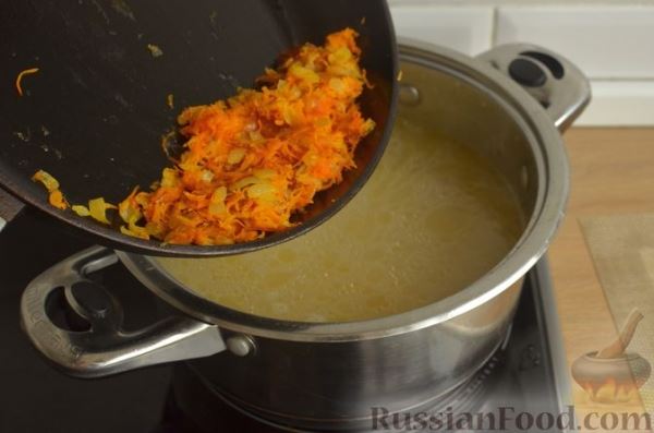 Куриный суп с картофельными ньокками